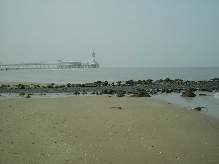 The shore of Scheveningen